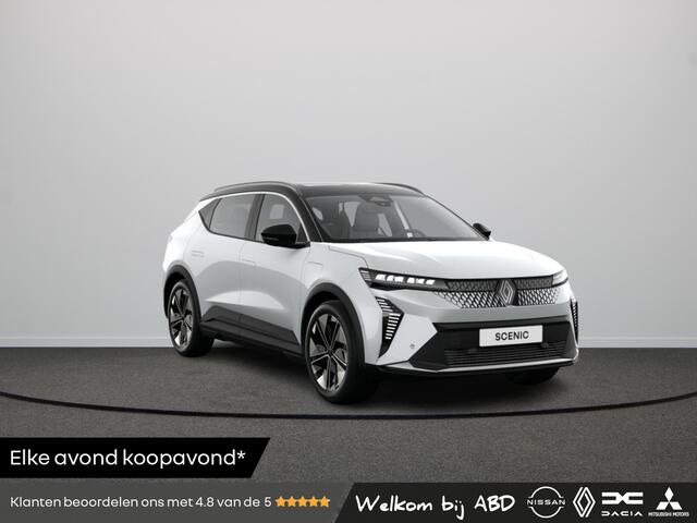 Renault SCENIC E-Tech EV87 220 Long Range 1AT Techno | Achteruitrijcamera | Adaptive Vision LED koplampen met geïntegreerde mistlampfunctie | Elektrisch verstelbare, verwarmbare en inklapbare buitenspiegels met geheugenfunctie