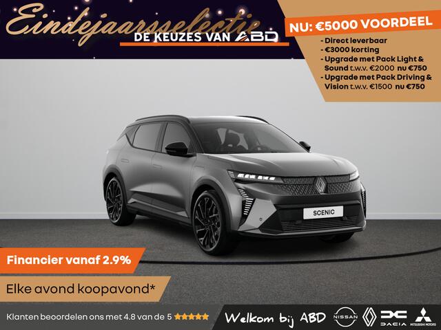 Renault SCENIC E-Tech esprit Alpine Long range | 20" lichtmetalen wielen 'Speedway' | Achteruitrijcamera | Adaptive Cruise Control