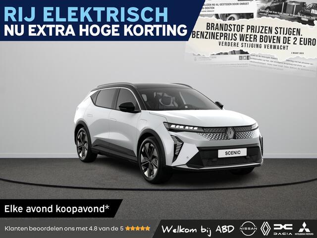 Renault SCENIC E-Tech Techno Long range | Achteruitrijcamera | Adaptive Cruise Control | Adaptive Vision LED koplampen met geïntegreerde mistlampfunctie