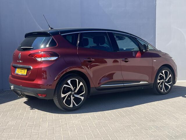 Renault SCENIC TCe 130 Bose / Trekhaak (1.850KG) / Bose Audio Installatie / 100% onderhouden / Cruise Control / Massagefunctie / Apple Carplay&Android Auto / 360 Parkeersensoren / Achteruitrij Camera / Parkeerhulp / Lichtmetalen Velgen 20" / Navigatie /