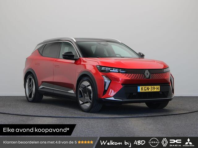 Renault SCENIC E-Tech EV87 long range iconic | Uniek zwart lederen interieur | FULL OPTION | Panoramisch dak | Elektrische achterklep | Stoel en Stuurverwarming |