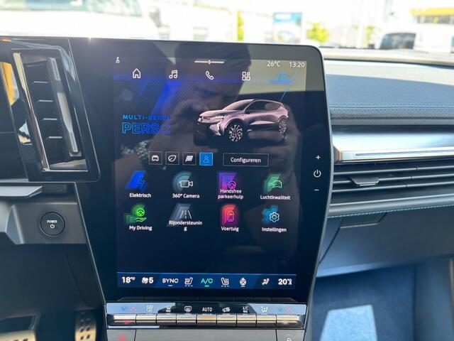 Renault SCENIC Esprit Alpine 220 pk Long Range EV87 Pack lightensound Pack advanced driving assist en augmented Vision
