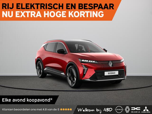 Renault SCENIC E-Tech Iconic Long range | Achteruitrijcamera | Adaptive Vision LED koplampen met geïntegreerde mistlampfunctie | Blind spot warning met lane departure prevention