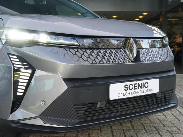 Renault SCENIC E-Tech EV87 long range esprit Alpine / NAVI / CAMERA / PDC 360 / ADAPT. CRUISE / MASSAGE / STOELV. / STUURV. / ELEK. ACHTERKLEP / WARMTEPOMP / KEYLESS / CLIMATE / APPLE CARPLAY / 20'' LMV ALL-SEASON