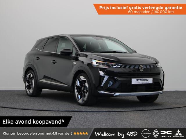 Renault Symbioz E-Tech full hybrid 160pk iconic | Vijf jaar garantie | Stoel- en stuurwielverwarming | Elek. bedienbare stoelen | Voorruitverwarming |