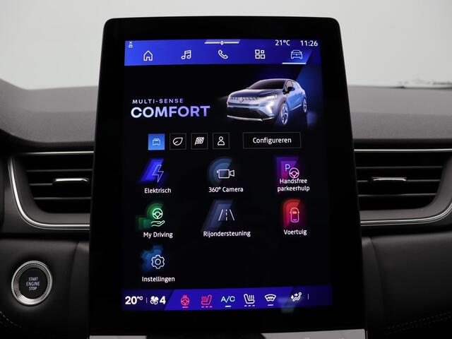 Renault Symbioz E-Tech full hybrid 160pk iconic | Vijf jaar garantie | Stoel- en stuurwielverwarming | Elek. bedienbare stoelen | Voorruitverwarming |