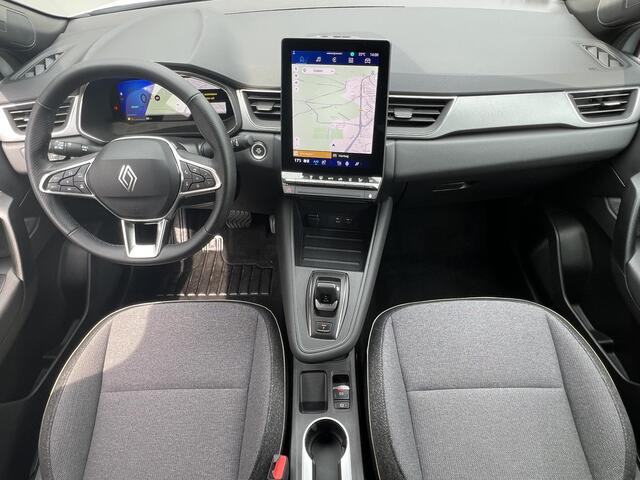 Renault Symbioz 1.8 E-Tech full hybrid 160 techno / Fabrieksgarantie tot 10-2027 / Navigatie / Elektrische klep / Stuur- en stoelverwarming / Camera / Adaptieve CC / 18" LM wielen & All Season banden /