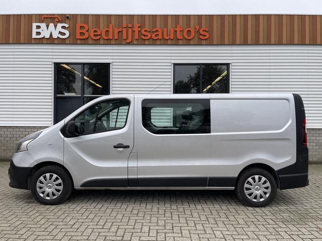 Renault TRAFIC 1.6 dCi 115pk T29 L2H1 DC 6 persoons Comfort / prijs rijklaar ¤ 13.950 ex btw / lease vanaf ¤ 256 / airco / zilver metallic / achterklep