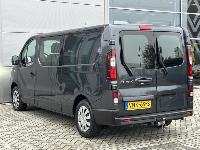 Renault TRAFIC 2.0 dCi 145 T29 L2H1 DC Comfort Automaat | AIRCO | 6 PERSOONS | TREKHAAK | Dubbelcabine |