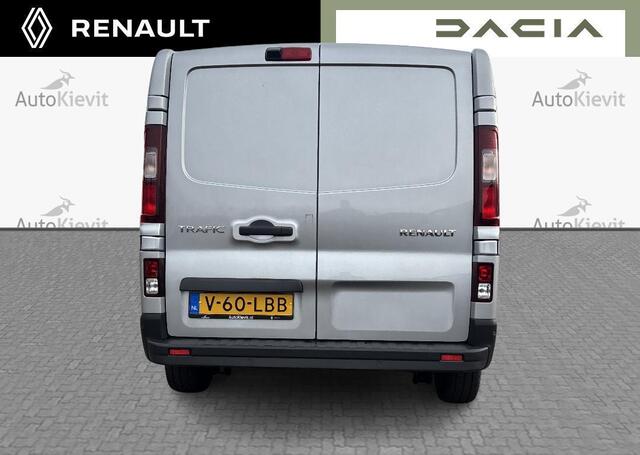 Renault TRAFIC 2.0 Blue dC1 150 EDC T30 L2H1 Advance - Zijschuifdeur links zonder ruit / EASY LINK navigatiesysteem met 8\" touchscreen en DAB+ radio en kaart Europa / Additionele parkeerhulp / Vierseizoenbanden met sneeuwvlokicoon / Reservewie
