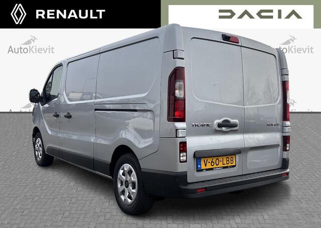 Renault TRAFIC 2.0 Blue dC1 150 EDC T30 L2H1 Advance - Zijschuifdeur links zonder ruit / EASY LINK navigatiesysteem met 8\" touchscreen en DAB+ radio en kaart Europa / Additionele parkeerhulp / Vierseizoenbanden met sneeuwvlokicoon / Reservewie