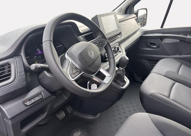 Renault TRAFIC 2.0 Blue dC1 150 EDC T30 L2H1 Advance - Zijschuifdeur links zonder ruit / EASY LINK navigatiesysteem met 8\" touchscreen en DAB+ radio en kaart Europa / Additionele parkeerhulp / Vierseizoenbanden met sneeuwvlokicoon / Reservewie