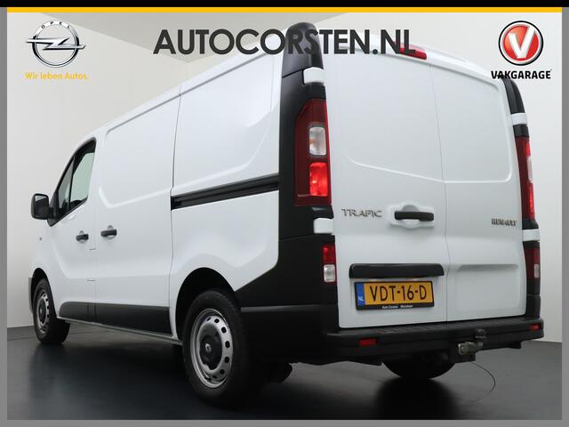 Renault TRAFIC 2.0DCI 120PK T29 L1H1 Comfort 3-Persoons Trekhaak 2X Schuifdeur Airco CruiseControl Bluetooth Wandbetimmering Vloerbekleding 1e Eigenaar EURO 6 CI