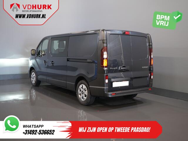 Renault TRAFIC 2.0 dCi 130 pk L2 BPM VRIJ! DC Dubbel Cabine LED/ 2xSchuifdeur/ Navi/ Carplay/ Camera/ PDC/ Cruise
