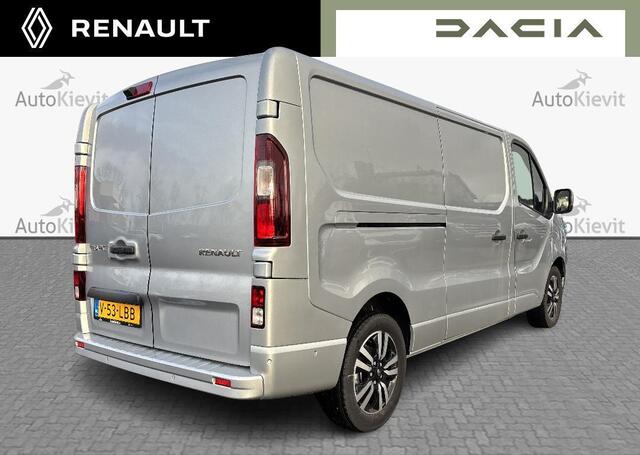 Renault TRAFIC 2.0 Blue dCi 170 EDC T30 L2H1 Extra - Zijschuifdeur links zonder ruit,17\" lichtmetalen velgen 'Avens Noir Diamantée' in aluminium en zwart,Reservewiel