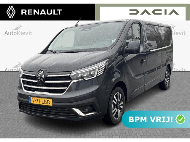 Renault TRAFIC 2.0 Blue dCi 170 T30 L2H1 Extra - Reservewiel / Alarm / 17\" lichtmetalen velgen 'Avens Noir Diamantée' in aluminium en zwart,Houten laadvloer