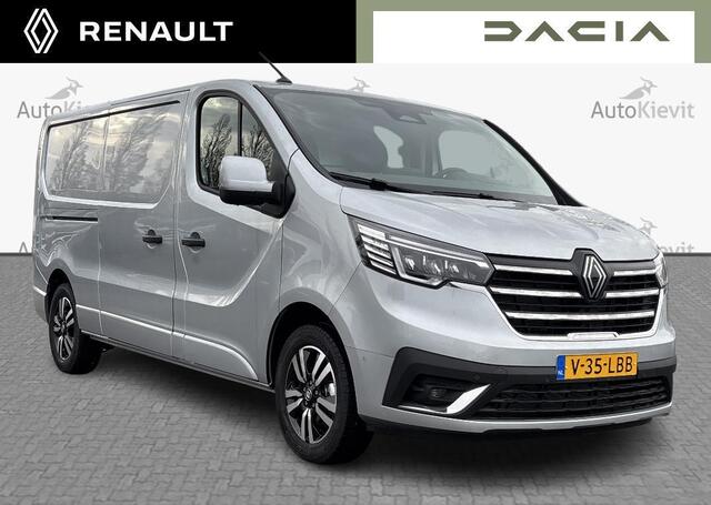Renault TRAFIC 2.0 Blue dCi 170 T30 L2H1 Extra - Reservewiel / Alarm / 17\" lichtmetalen velgen 'Avens Noir Diamantée' in aluminium en zwart,Houten laadvloer