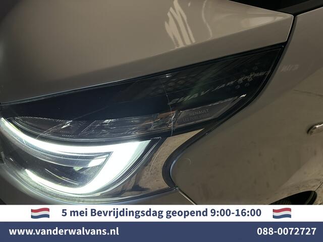 Renault TRAFIC 2.0 dCi 120pk L2H1 inrichting Euro6 Airco | Navigatie | LED | Camera | Cruisecontrol | Trekhaak Parkeersensoren, Bijrijdersbank