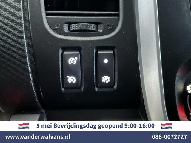 Renault TRAFIC 2.0 dCi 120pk L2H1 inrichting Euro6 Airco | Navigatie | LED | Camera | Cruisecontrol | Trekhaak Parkeersensoren, Bijrijdersbank