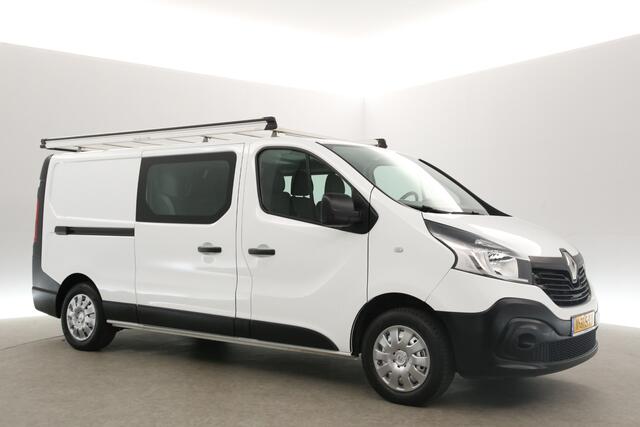 Renault TRAFIC 1.6 dCi T29 L2H1 | Dubbele Cabine | 6 Persoons | Airco Cruise Navi Trekhaak PDC Imperiaal Elektrpakket