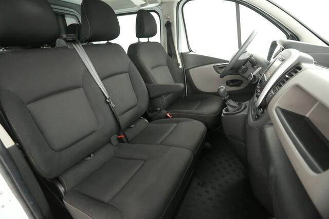 Renault TRAFIC 1.6 dCi T29 L2H1 | Dubbele Cabine | 6 Persoons | Airco Cruise Navi Trekhaak PDC Imperiaal Elektrpakket