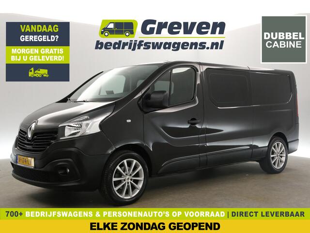Renault TRAFIC 1.6 dCi T29 L2H1 | Dubbele Cabine | 5 Persoons | Airco Cruise Camera Navi Trekhaak PDC 18''LMV