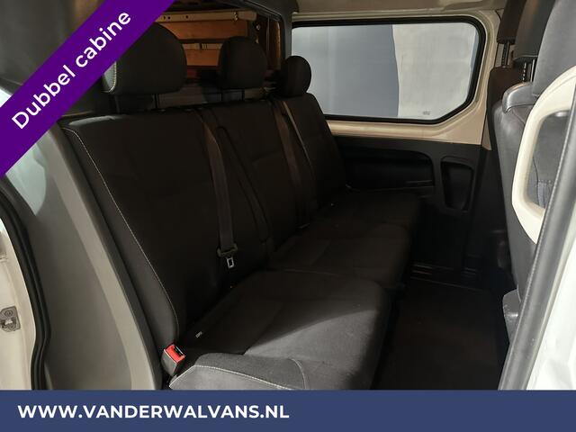Renault TRAFIC 1.6 dCi L2H1 Dubbele cabine Euro6 Airco | 6-Zits | Navigatie | Cruisecontrol | Trekhaak Parkeersensoren