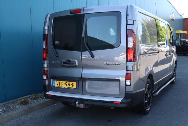 Renault TRAFIC 2.0 dCi |L2H1 DC|170PK|AUT|CLIMA|CRUISE|CARPLAY|NAVI|TREKH.|LED|PDC|LMV|SIDEBARS|A.R.CAM
