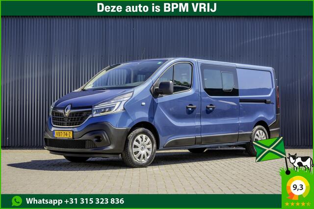 Renault TRAFIC 1.6 dCi | L2H1 | 5-Zits | Zijschuifdeur R+L | LED | Navi | Airco | Cruise | PDC | Euro 6