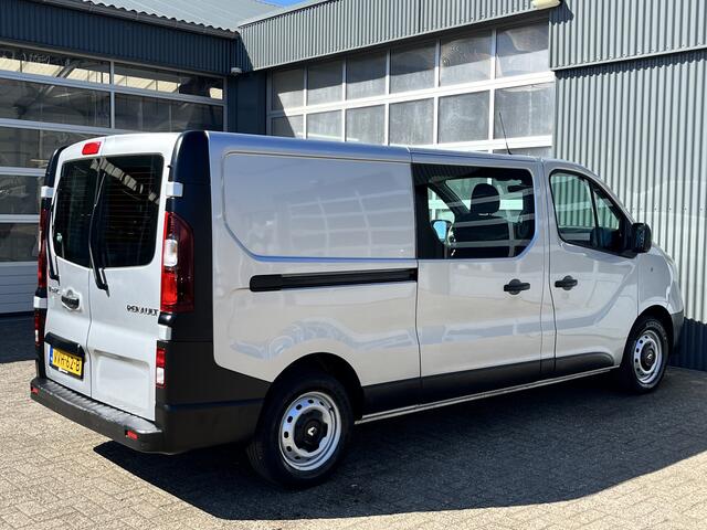 Renault TRAFIC 1.6 dCi L2H1 DC Bpm vrij Airco Cruise controle Navigatie 5 persoons Dubbele cabine Euro 6 Lang Verlengde wielbasis 1e eigenaar Ex overheid