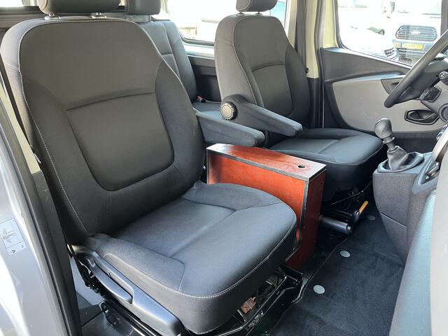 Renault TRAFIC 1.6 dCi L2H1 DC Bpm vrij Airco Cruise controle Navigatie 5 persoons Dubbele cabine Euro 6 Lang Verlengde wielbasis 1e eigenaar Ex overheid