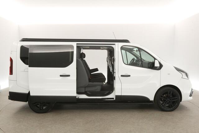 Renault TRAFIC 1.6 dCi T29 L2H1 | 146PK | Dubbele Cabine | 6 Persoons | 2xSchuifdeur Airco Camera Cruise Trekhaak 19"LMV Navi PDC 3 Persoons Sidebars