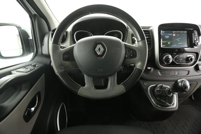 Renault TRAFIC 1.6 dCi T29 L2H1 | 146PK | Dubbele Cabine | 6 Persoons | 2xSchuifdeur Airco Camera Cruise Trekhaak 19"LMV Navi PDC 3 Persoons Sidebars