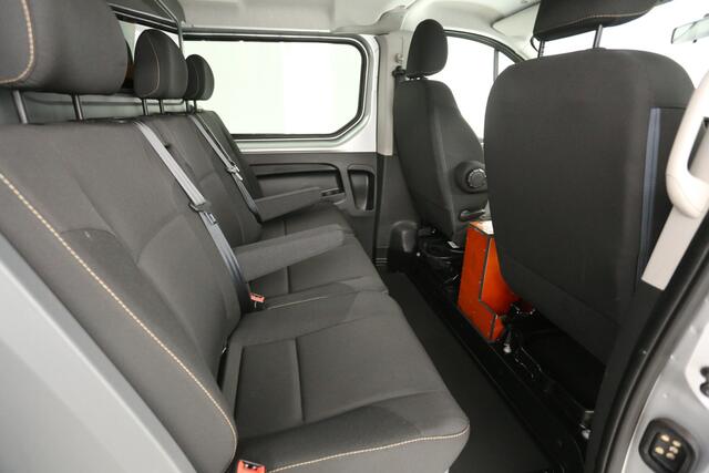 Renault TRAFIC 1.6 dCi T29 L2H1 | MARGE! | Dubbele Cabine | 5 Persoons | Airco Cruise Navi Kasten PDC Elektrpakket