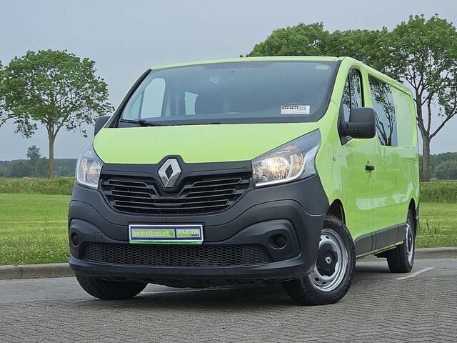 Renault TRAFIC 1.6 dCi T29 L2H1 DC Airco 120Pk Euro6 Navi Oh-Historie 1e Eigenaar!