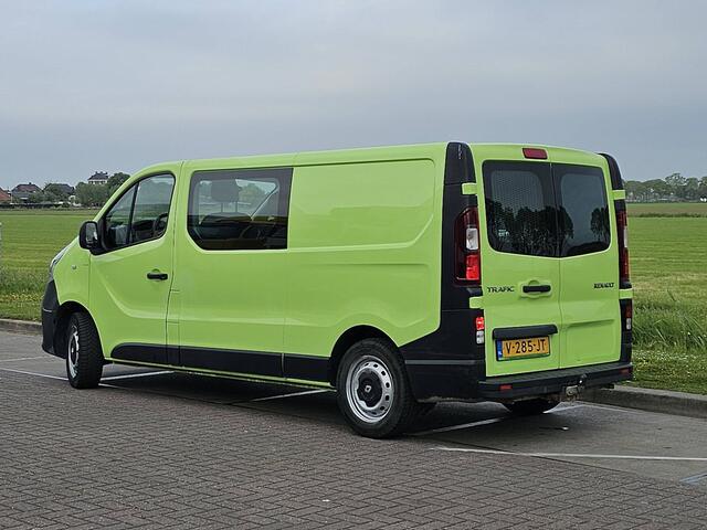 Renault TRAFIC 1.6 dCi T29 L2H1 DC Airco 120Pk Euro6 Navi Oh-Historie 1e Eigenaar!
