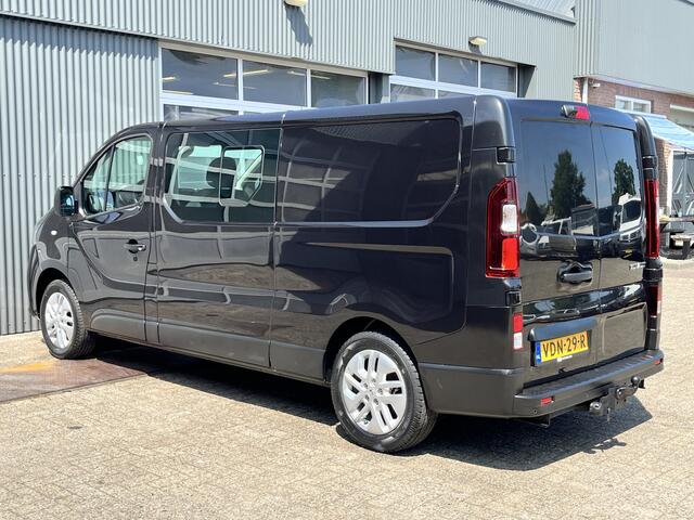 Renault TRAFIC 1.6 dCi T29 L2H1 DC 126pk Airco Cruise controle Trekhaak 2000kg Telefoonvoorbereiding Parkeerhulp achter Verlengde wielbasis 5-Persoons Euro 6 Bpm vrij voor particulier gebruik