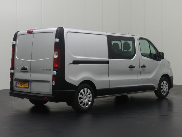 Renault TRAFIC 1.6DCi 125PK Lang Dubbele Cabine 6-Persoons | Navigatie | Airco | Cruise | Betimmering
