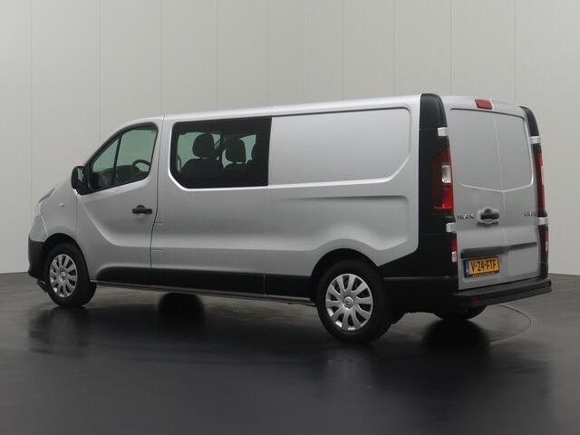 Renault TRAFIC 1.6DCi 125PK Lang Dubbele Cabine 6-Persoons | Navigatie | Airco | Cruise | Betimmering