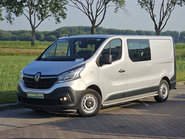 Renault TRAFIC 2.0 dCi 145 T29 L2H1 DC Comfort Airco Automaat Navi Sidebars Euro6 145Pk NAP 1e Eigenaar!