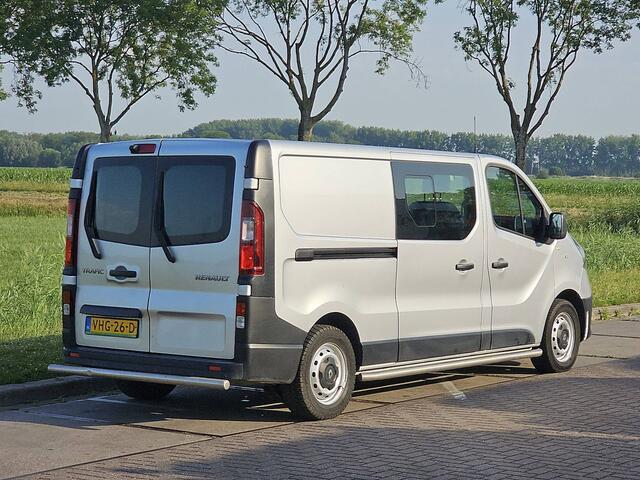 Renault TRAFIC 2.0 dCi 145 T29 L2H1 DC Comfort Airco Automaat Navi Sidebars Euro6 145Pk NAP 1e Eigenaar!