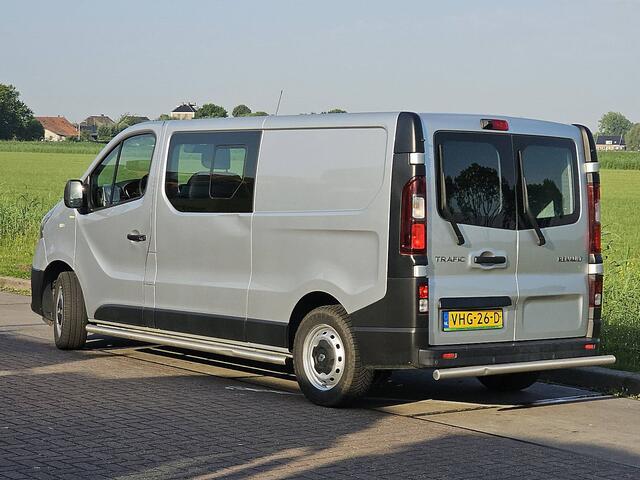 Renault TRAFIC 2.0 dCi 145 T29 L2H1 DC Comfort Airco Automaat Navi Sidebars Euro6 145Pk NAP 1e Eigenaar!