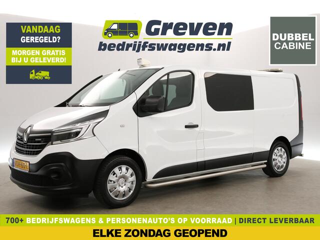 Renault TRAFIC 2.0 dCi 120 T29 L2H1 Dubbele Cabine Airco Cruise Navi 6 Persoons LED PDC Elektrpakket