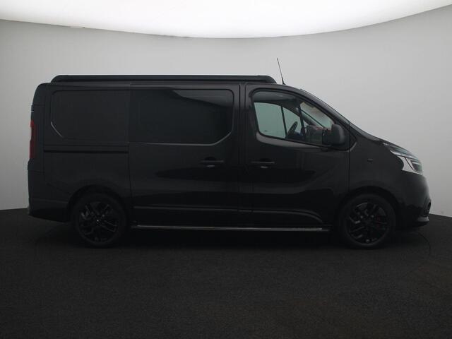 Renault TRAFIC 2.0 dCi 170 T29 L1H1 DC Luxe | Dubbele Cabine | Airco | Bijrijdersstoel 'comfort' | Lichtmetalen wielen 17" 'Cyclade' | Vast raam in linker paneel | Zijschuifdeur rechts met vast raam | Achteruitrijcamera | Kolom, afdekstrip, voor- en achterbumper, buiten
