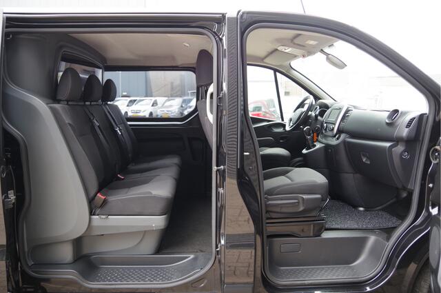 Renault TRAFIC 2.0 dCi LUXE 145PK AUT. DC-5P, LED, TREKHAAK, CAMERA, CLIMA, NAVI, CRUISE, LM WIELEN, SIDEBARS, NL AUTO, NAP, DUBBELE CABINE