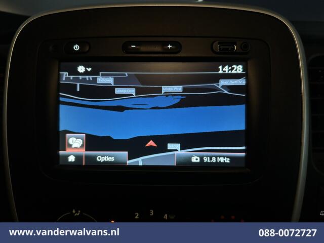Renault TRAFIC 1.6 dCi L1H1 Euro6 Airco | Imperiaal | Trekhaak | Navigatie | Cruisecontrol Parkeersensoren, Bijrijdersbank