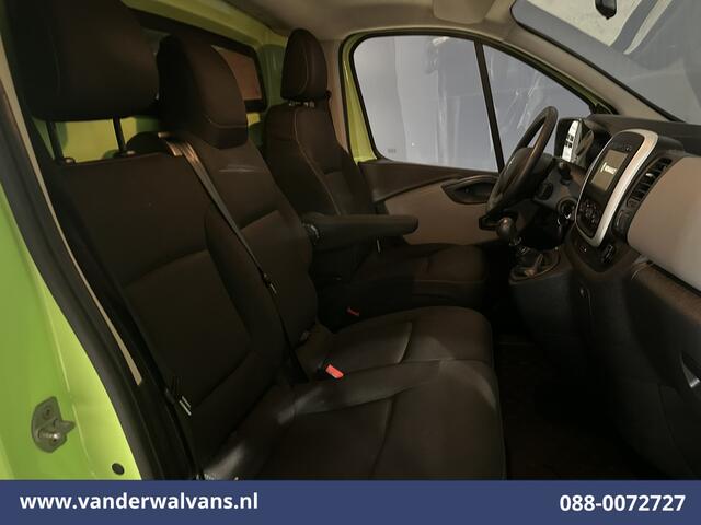 Renault TRAFIC 1.6 dCi L1H1 Euro6 Airco | Imperiaal | Trekhaak | Navigatie | Cruisecontrol Parkeersensoren, Bijrijdersbank