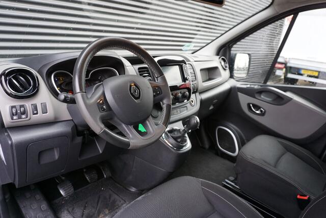 Renault TRAFIC 146pk Euro6 L2H1 Dubbele cabine 2x Schuifdeur Navi Trekhaak Cruise control 17" Velgen