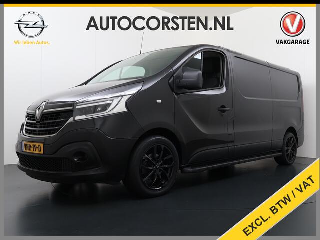 Renault TRAFIC 2.0DCI 145PK T29 L2H1 Comfort 3-Persoons Trekhaak Apple Carplay Android Navi Airco Cruise Control Bluetooth Lmv Pdc Betonplex Vloer Wandbetimmering Schuifdeur Sidebars Euro 6 Origineel Nederlandse Auto