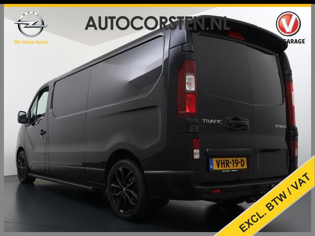 Renault TRAFIC 2.0DCI 145PK T29 L2H1 Comfort 3-Persoons Trekhaak Apple Carplay Android Navi Airco Cruise Control Bluetooth Lmv Pdc Betonplex Vloer Wandbetimmering Schuifdeur Sidebars Euro 6 Origineel Nederlandse Auto